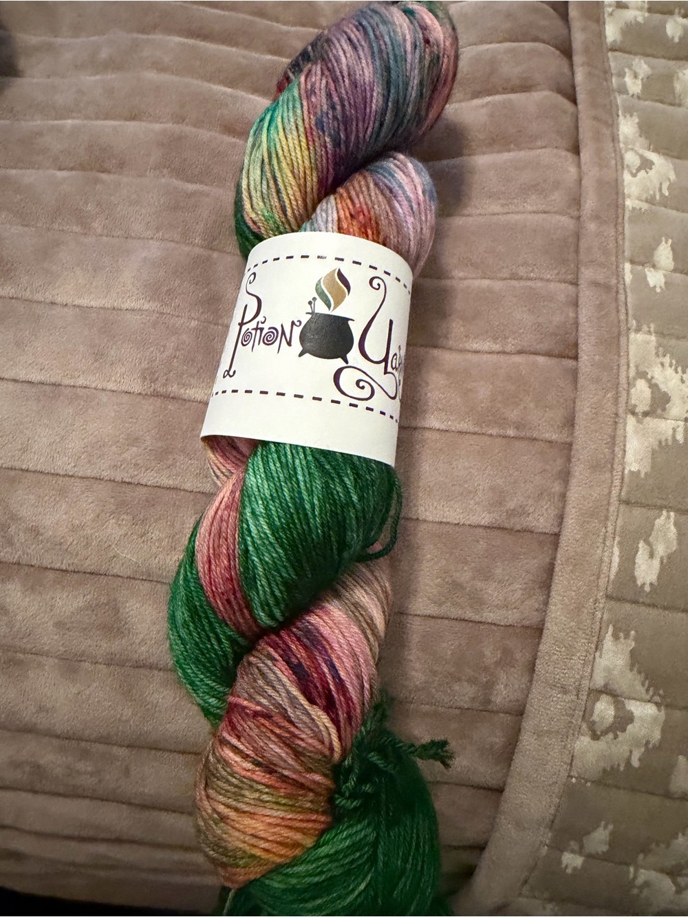 Potion yarns luxury Multicolor Hand-Dyed Wool - Green & Mixed Hues